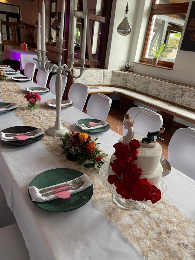 Gasthaus Neue Muehle Westhausen  Esterno foto