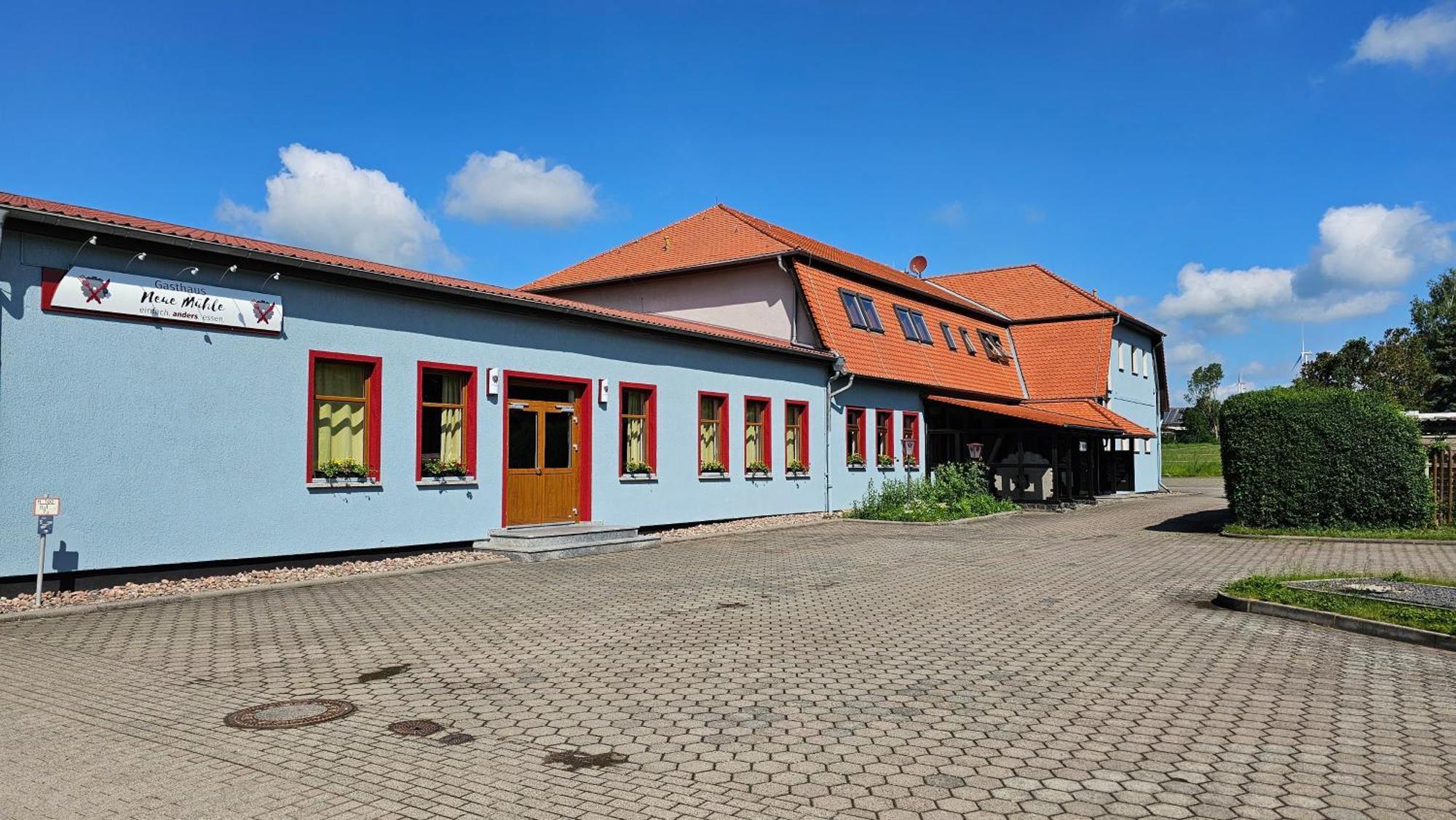 Gasthaus Neue Muehle Westhausen  Esterno foto