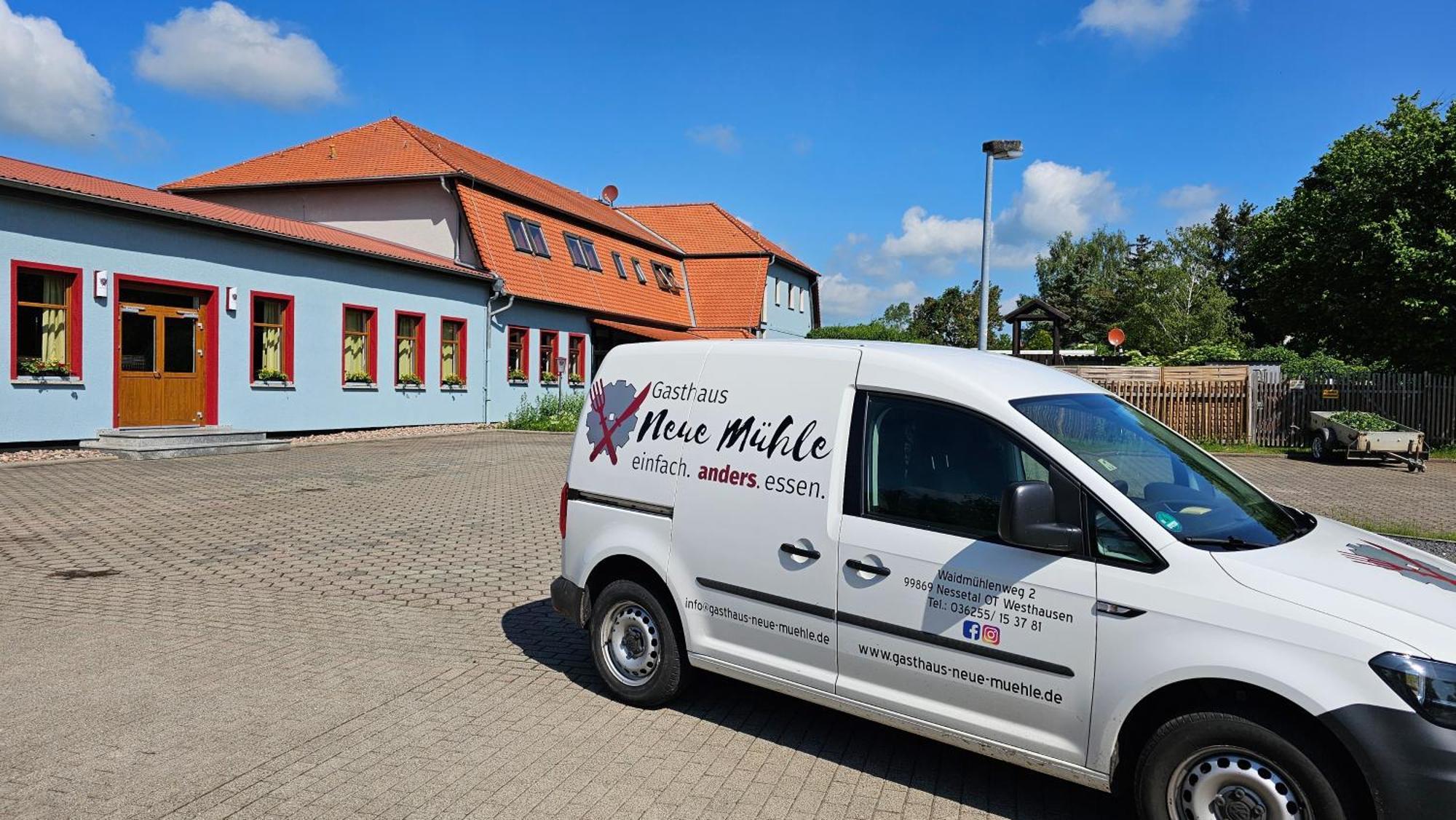 Gasthaus Neue Muehle Westhausen  Esterno foto