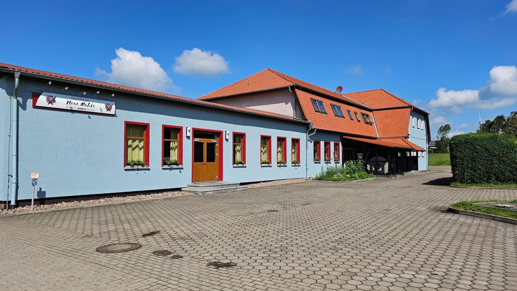 Gasthaus Neue Muehle Westhausen  Esterno foto